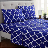 Quatrefoil Imperial Blue