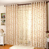 Flower Garden Embroidery Cashmere Bedroom Living Room Curtain - Anna's Linens Store