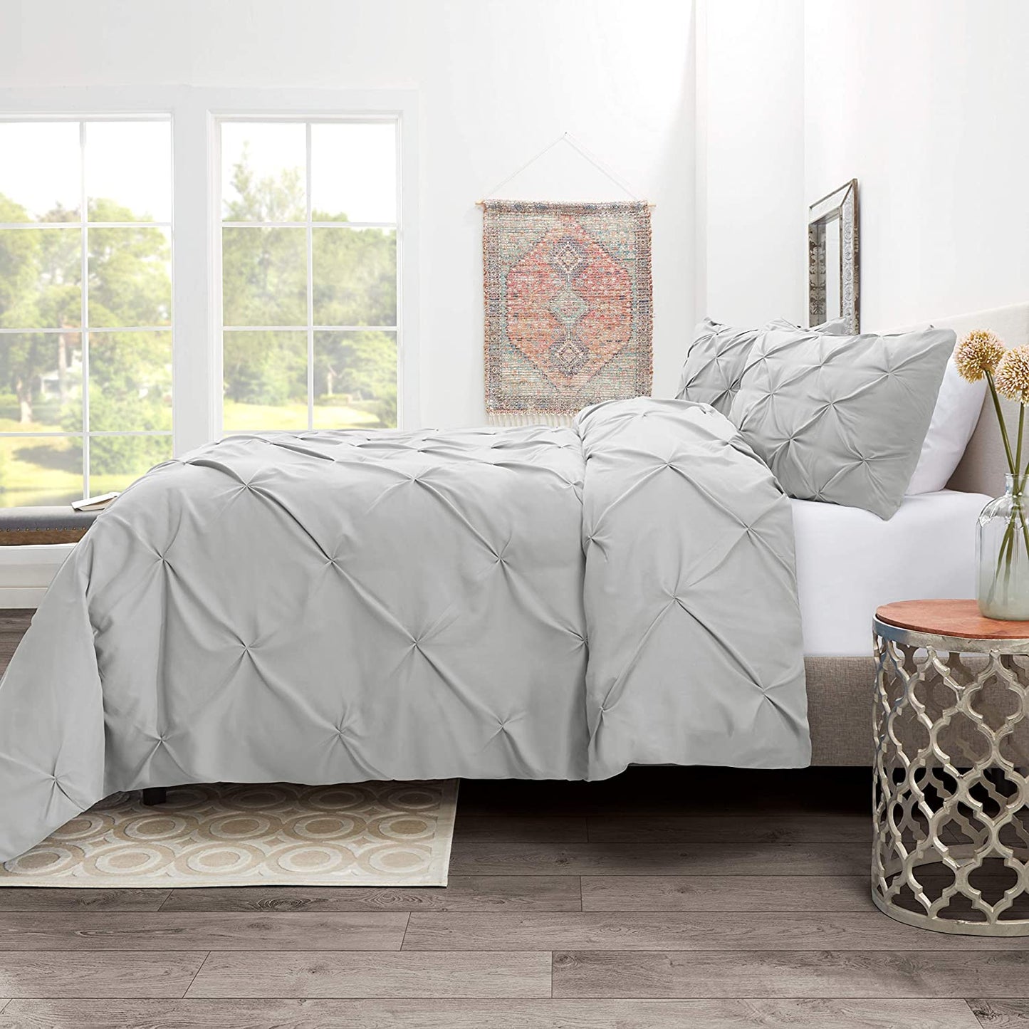 Bedding Down Alternative Quilted Hypoallergenic All Season Comforter