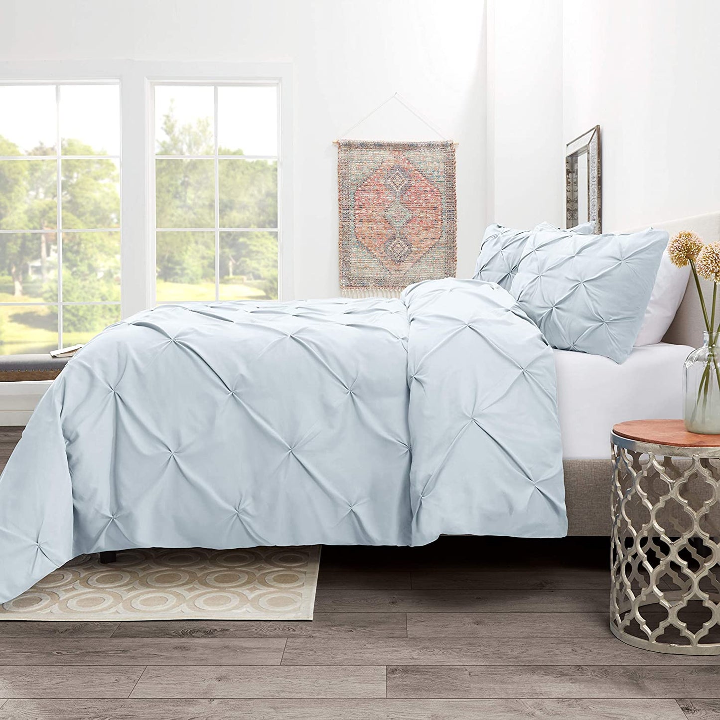 Bedding Down Alternative Quilted Hypoallergenic All Season Comforter