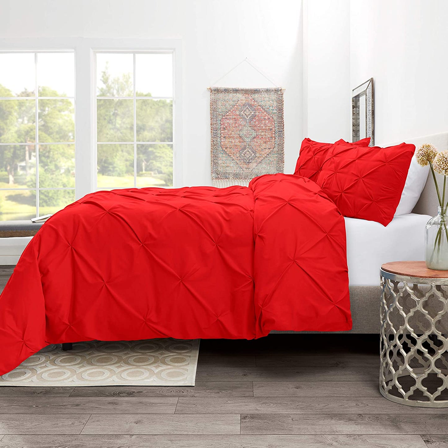 Bedding Down Alternative Quilted Hypoallergenic All Season Comforter