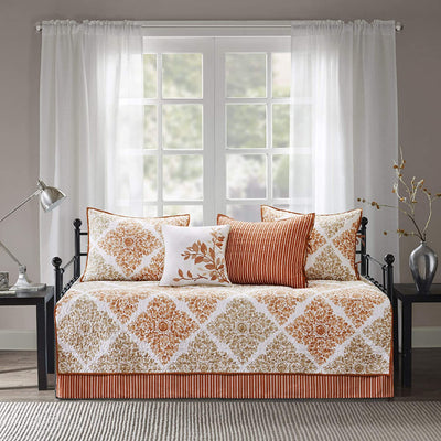 Daybed Size 75"x 39" Quilt Bedding Set 6 Piece Bedding Quilt Coverlet
