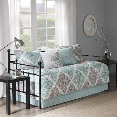 Daybed Size 75"x 39" Quilt Bedding Set 6 Piece Bedding Quilt Coverlet