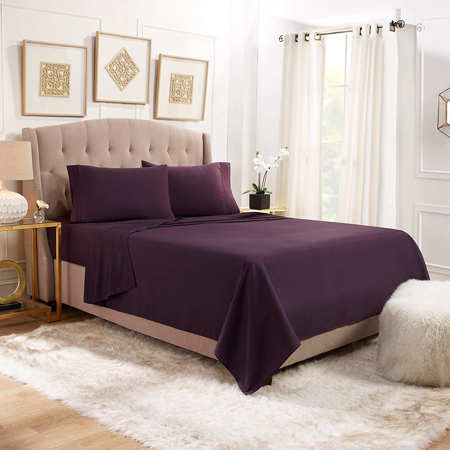 Deep Pocket Hypoallergenic Bedding 6 Piece Set | Anna's Linens
