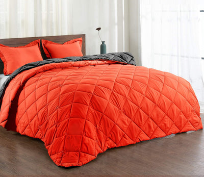 Down Alternative Reversible 3 pcs Comforter Set | Anna's Linens
