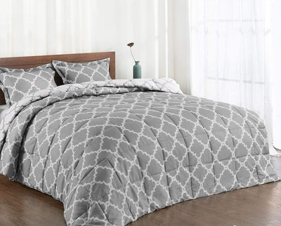 Down Alternative Reversible 3 pcs Comforter Set | Anna's Linens