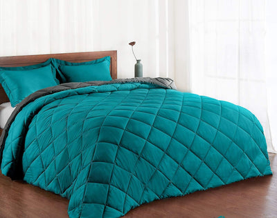 Down Alternative Reversible 3 pcs Comforter Set | Anna's Linens