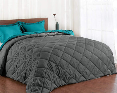 Down Alternative Reversible 3 pcs Comforter Set | Anna's Linens