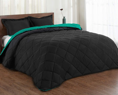 Down Alternative Reversible 3 pcs Comforter Set | Anna's Linens