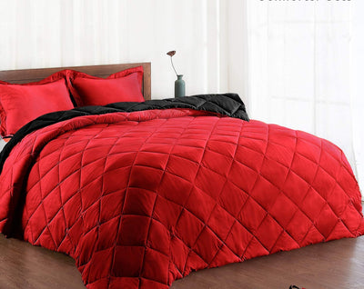 Down Alternative Reversible 3 pcs Comforter Set | Anna's Linens