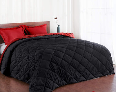 Down Alternative Reversible 3 pcs Comforter Set | Anna's Linens