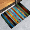 Flannel Entrance Rug Strong Water Absorb Decorative Carpet