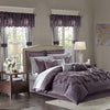 Master Bedroom 24 Piece Room-in-a-Bag Bedding Faux Silk Comforter Set