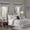 Master Bedroom 24 Piece Room-in-a-Bag Bedding Faux Silk Comforter Set - Anna's Linens Store
