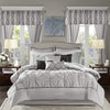 Master Bedroom 24 Piece Room-in-a-Bag Bedding Faux Silk Comforter Set - Anna's Linens Store