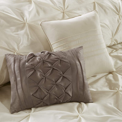 Master Bedroom 24 Piece Room-in-a-Bag Bedding Faux Silk Comforter Set - Anna's Linens Store