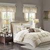 Master Bedroom 24 Piece Room-in-a-Bag Bedding Faux Silk Comforter Set - Anna's Linens Store