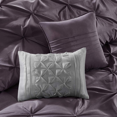 Master Bedroom 24 Piece Room-in-a-Bag Bedding Faux Silk Comforter Set - Anna's Linens Store