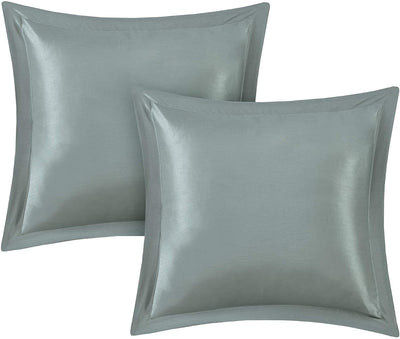 Master Bedroom in a Bag 24 Pcs Faux Silk Comforter Jacquard Set