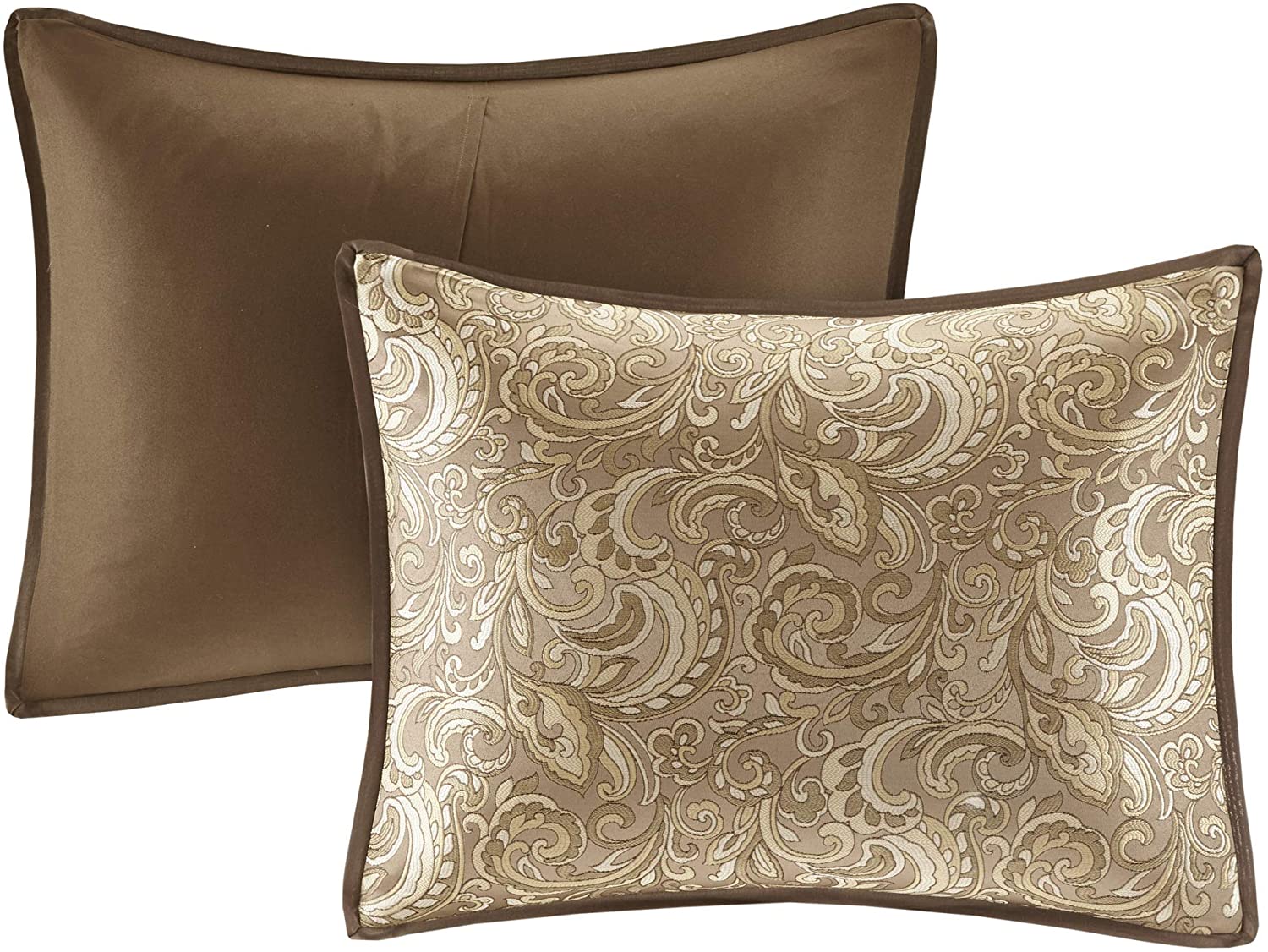Master Bedroom in a Bag 24 Pcs Faux Silk Comforter Jacquard Set