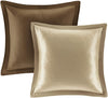 Master Bedroom in a Bag 24 Pcs Faux Silk Comforter Jacquard Set