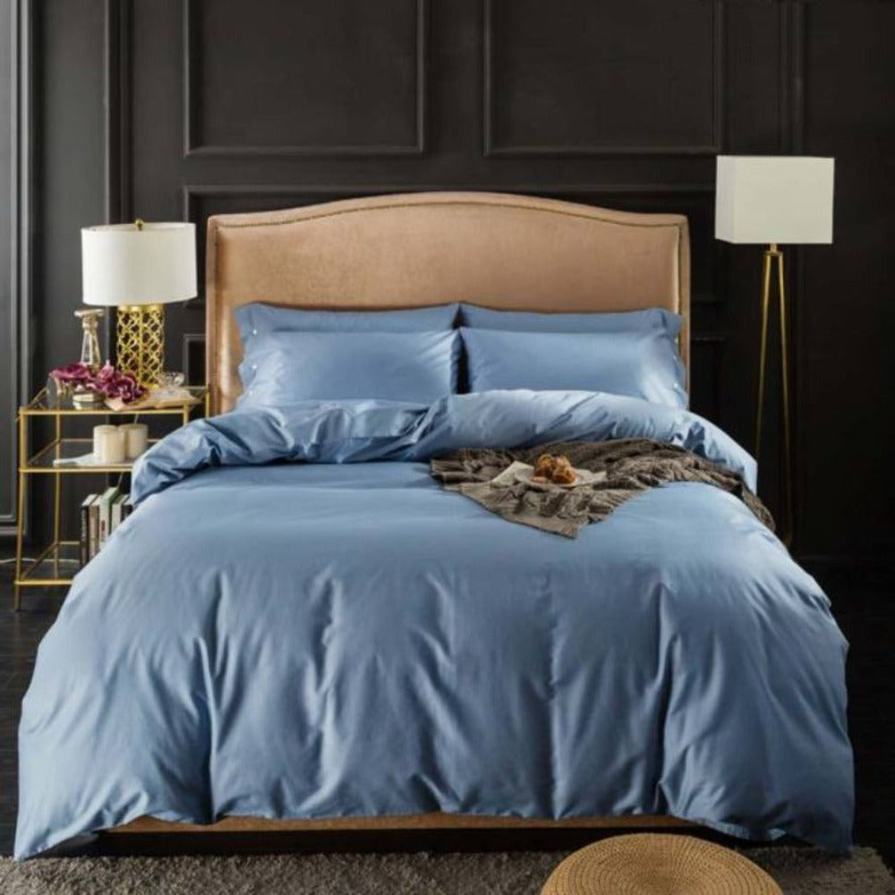 Nordic Egyptian Cotton Linens Duvet Cover Bedding Set | Anna's Linens