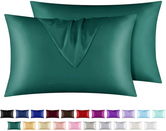 Satin Pillowcase for Hair and Skin Silky Pillowcases Envelop Closure