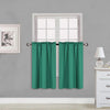 Small Window Treatment Short Curtain Insulated Blackout Drapes