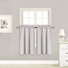 Small Window Treatment Short Curtain Insulated Blackout Drapes