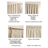 Curtains Drapes Modern Elegant Noble Printing Shade  Valance - Anna's Linens Store