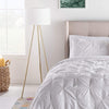 White Pinch Pleat