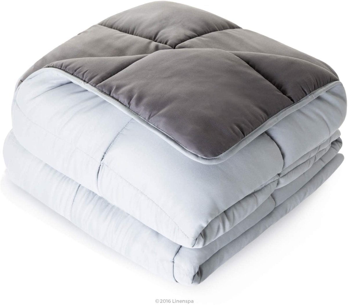 All - Season Quilted Comforter - Corner Duvet Tabs - Hypoallergenic - Plush Microfiber Fill - Anna's Linens