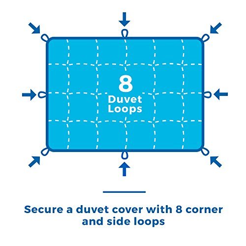 All - Season Quilted Comforter - Corner Duvet Tabs - Hypoallergenic - Plush Microfiber Fill - Anna's Linens