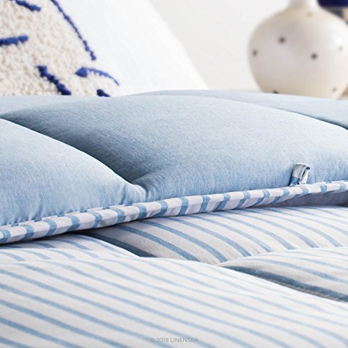 All - Season Quilted Comforter - Corner Duvet Tabs - Hypoallergenic - Plush Microfiber Fill - Anna's Linens