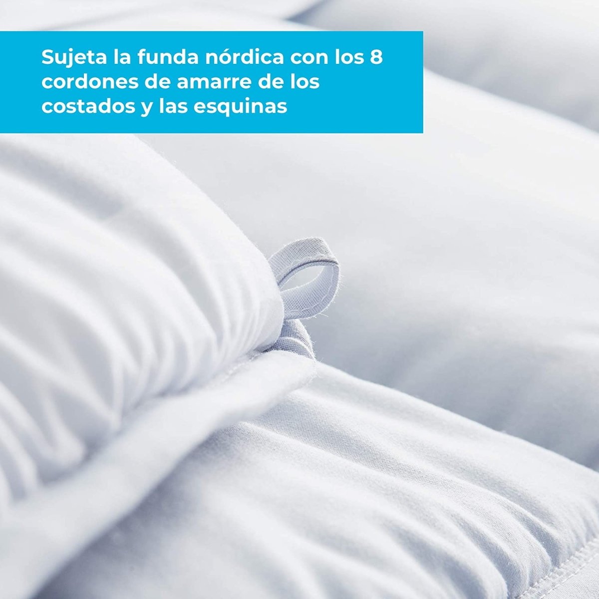 All - Season Quilted Comforter - Corner Duvet Tabs - Hypoallergenic - Plush Microfiber Fill - Anna's Linens