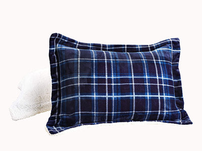 Plaid Navy Blue
