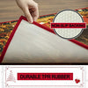 Christmas Runner Rug Santa Welcome Front Door Mat Indoor Outdoor Non Slip Doormat Xmas Holiday Decor Carpet for Living Room Bedroom Bath Kitchen Entrance - Anna's Linens Store