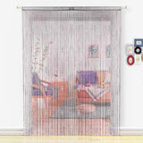 Crystal Beaded Curtain Tassel Curtain - Partition Door Curtain Beaded String Curtain Door Screen Panel Home Decor Divider Crystal Tassel Screen 90x200cm (2 Pack) - Anna's Linens Store