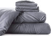 Gray Pinch Pleat