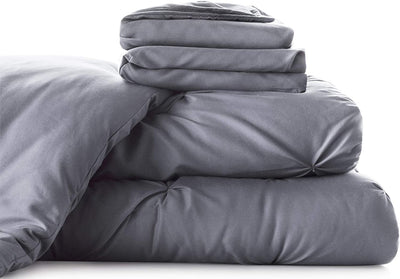 Gray Pinch Pleat