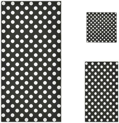 Soft Luxury Set of 3 Towels Bath Towel Hand Towel Washcloth Multipurpose for Bathroom Hotel Gym Spa and Beach - Anna's Linens Store