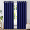 Set of 2 Blackout Window Curtain Treatment Thermal Insulated Drapery Panels - Anna's Linens Store