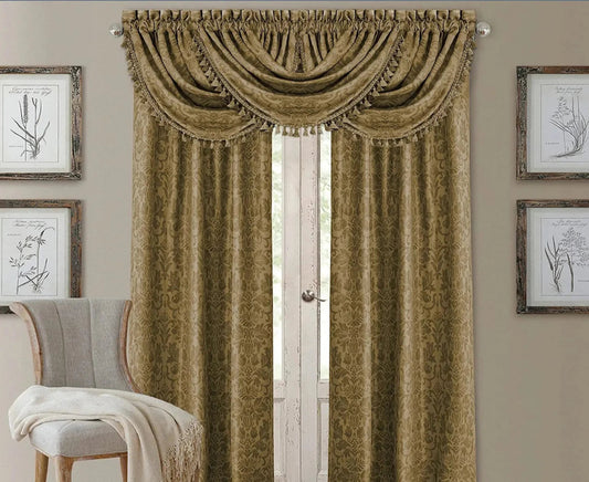 Blackout Rod Pocket/Back Tab Window Valance Panel - Anna's Linens