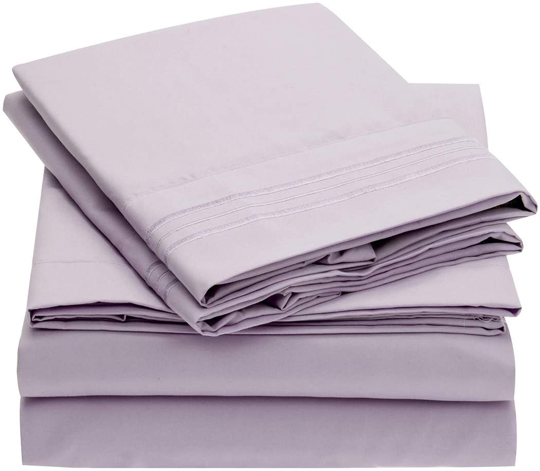 Brushed Microfiber Hypoallergenic 4 pcs Bedsheet Set - Anna's Linens
