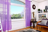 Sheer Curtains. 2 Panels set. - Anna's Linens Store