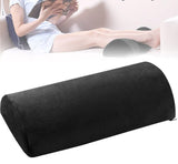 Half Moon Bolster Semi Roll Pillow Ankle and Knee Support Elevation Back Lumbar Neck Pain Relief Premium Quality Memory Foam - Anna's Linens Store