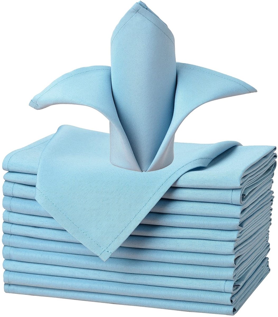Cloth Napkins Table Napkins Soft Washable and Reusable Set 12 Pcs - Anna's Linens