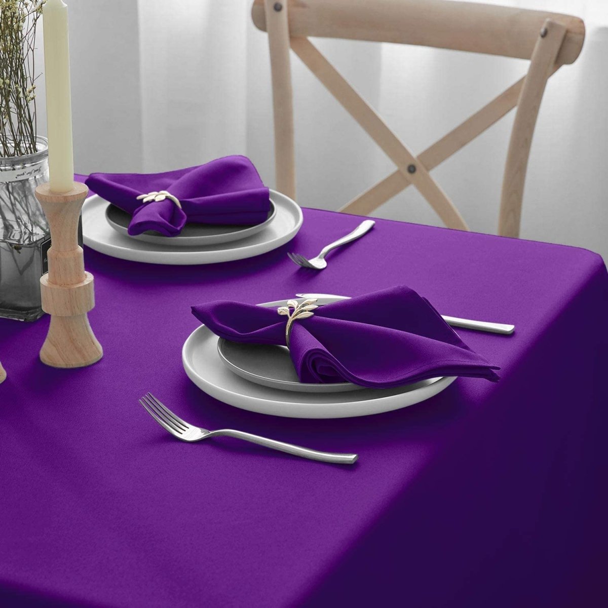 Cloth Napkins Table Napkins Soft Washable and Reusable Set 12 Pcs - Anna's Linens