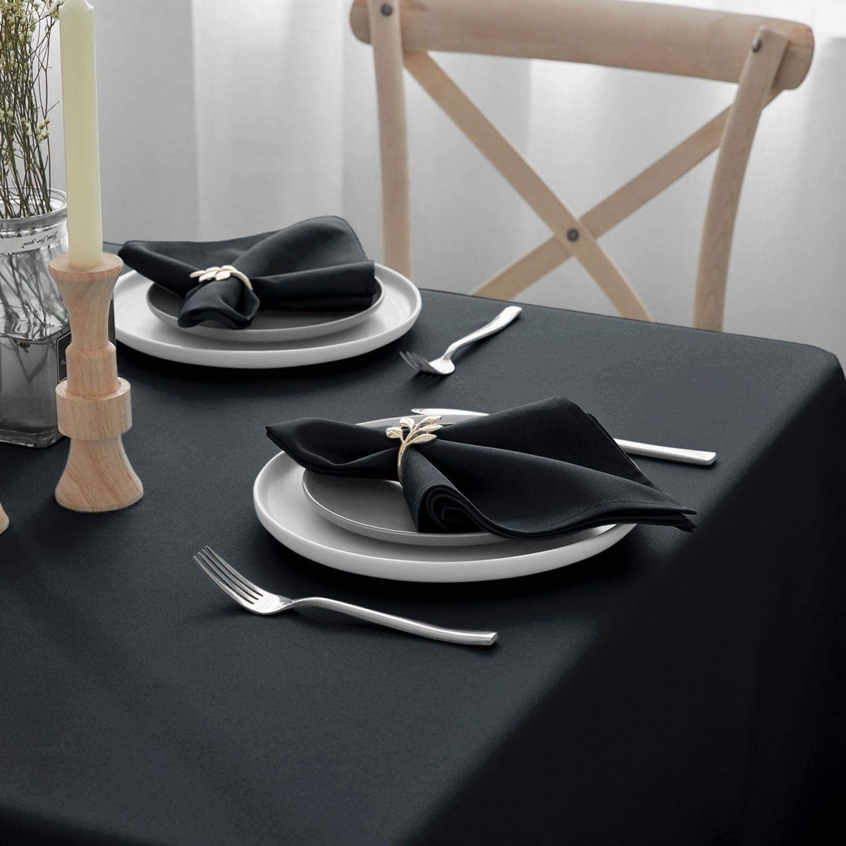 Cloth Napkins Table Napkins Soft Washable and Reusable Set 12 Pcs - Anna's Linens