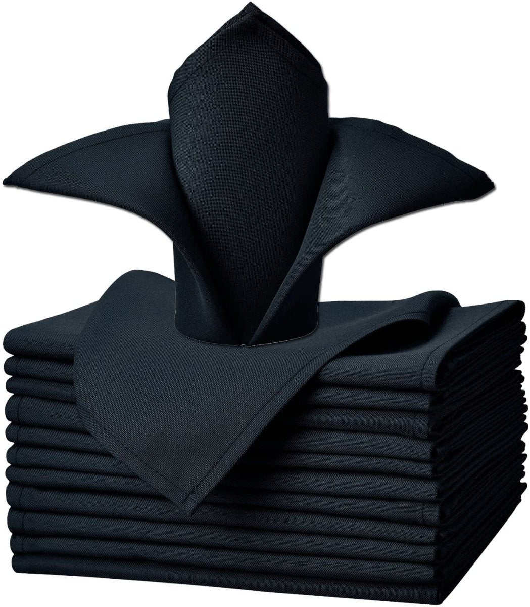 Cloth Napkins Table Napkins Soft Washable and Reusable Set 12 Pcs - Anna's Linens